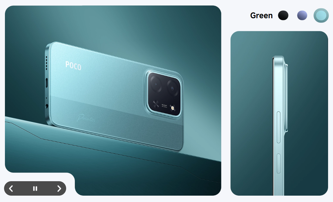 Xiaomi POCO C85 - 256 GB - 8 Ram -4G- Green